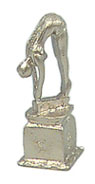 Dollhouse Miniature Swimming Trophy